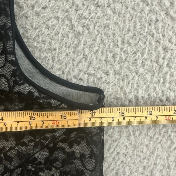 Vintage 60s Nightgown Lingerie Layered Ruffled Made in USA - Picture 13 of 16